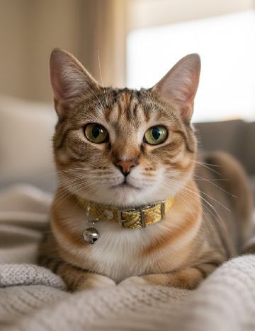 Zgarda pentru pisici maxxpro, galben