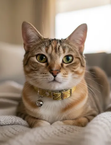 Zgarda pentru pisici maxxpro, galben Galben