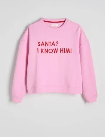 Bluza Reserved, roz Roz