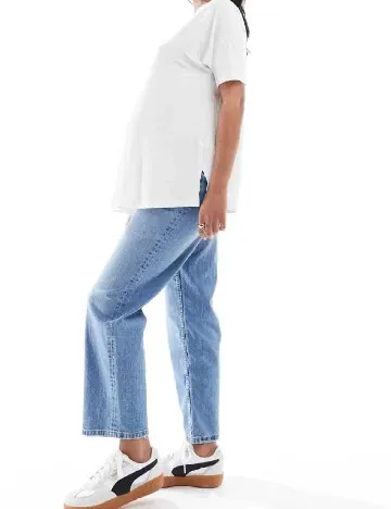 Blugi Asos Maternity, albastru Albastru