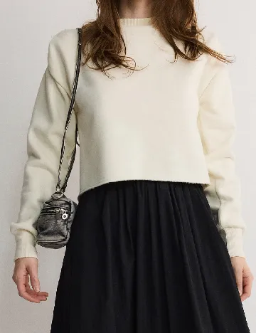 Bluza Reserved, alb Alb