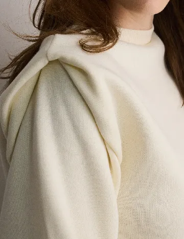 Bluza Reserved, alb Alb