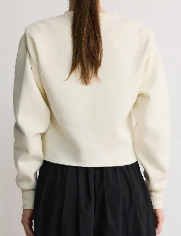 Bluza Reserved, alb Alb