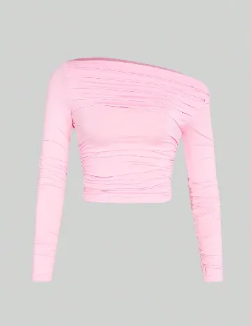Bluza SHEIN CURVE, roz Roz