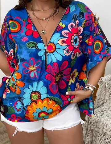 Bluza SHEIN CURVE, mix culori
