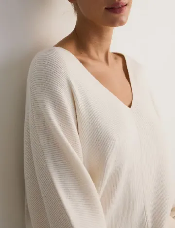 Bluza Reserved, ecru Alb
