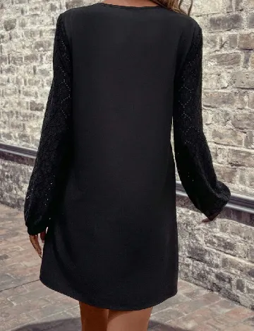 Rochie scurta SHEIN, negru Negru