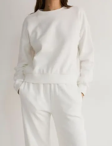 Bluza Reserved, alb Alb