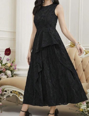 Rochie lunga SHEIN, negru