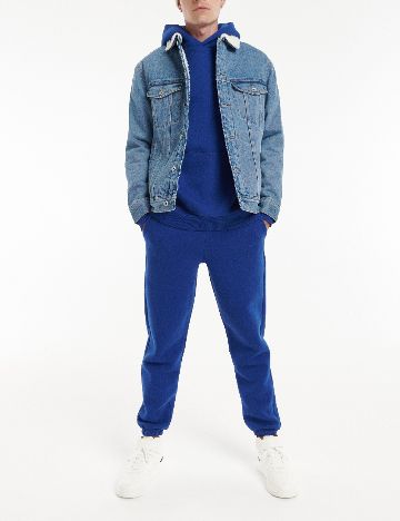 Pantaloni Reserved, albastru