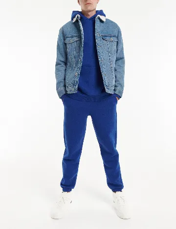 Pantaloni Reserved, albastru Albastru