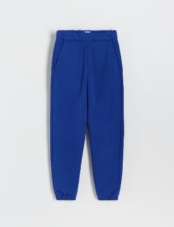 Pantaloni Reserved, albastru