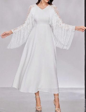 Rochie lunga SHEIN, alb