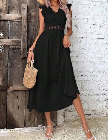 Rochie medie SHEIN, negru