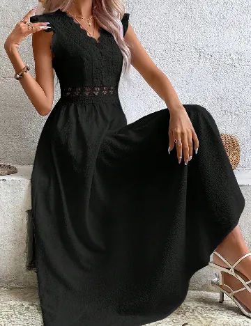 Rochie medie SHEIN, negru Negru