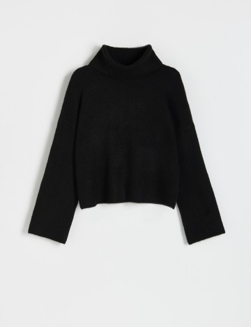 Pulover Reserved, negru