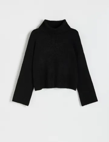 Pulover Reserved, negru Negru