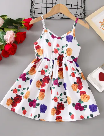 Rochie Shein Kids, alb Alb
