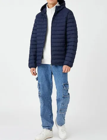 Geaca Koton, bleumarin Albastru