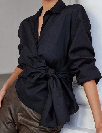 Bluza SHEIN, negru