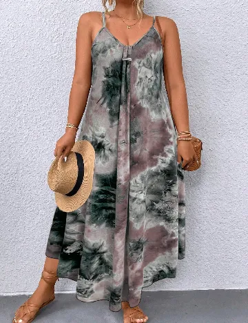 Rochie lunga SHEIN CURVE, mix culori Mix culori