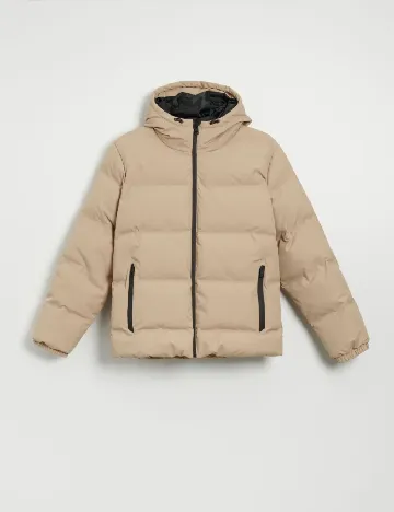 Geaca House Brand, bej Crem
