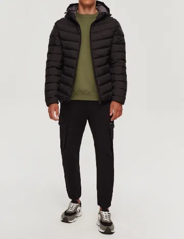 Geaca House Brand, negru Negru