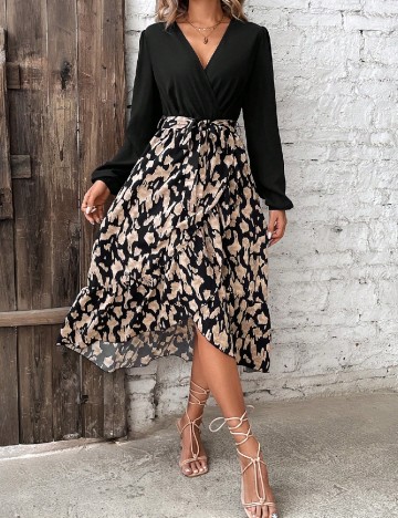 Rochie medie SHEIN, negru