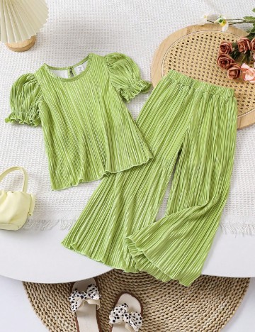 Compleu Shein Kids, verde