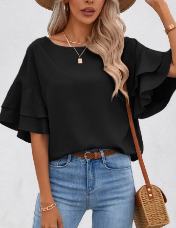 Bluza SHEIN, negru
