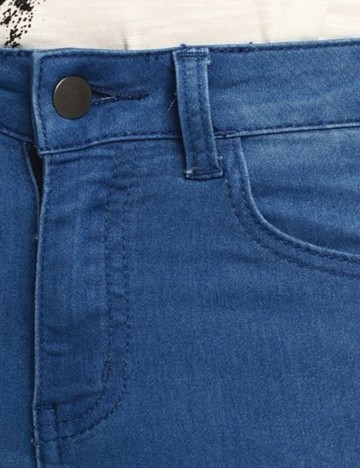 Blugi Pieces, albastru