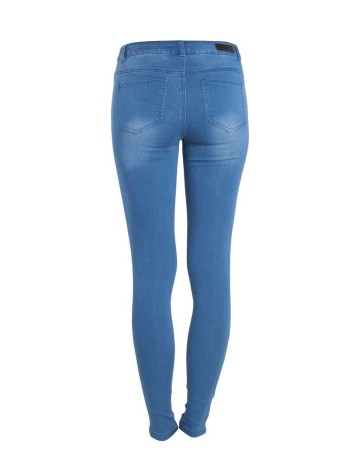 Blugi Pieces, albastru