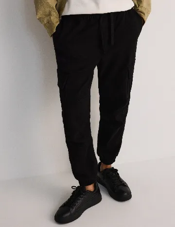 Pantaloni Reserved, negru Negru