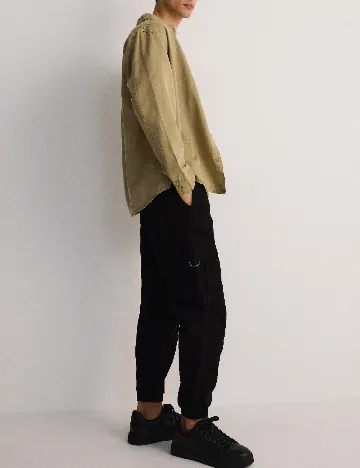 Pantaloni Reserved, negru Negru