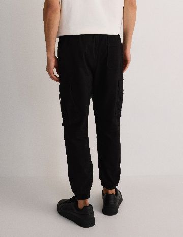 Pantaloni Reserved, negru