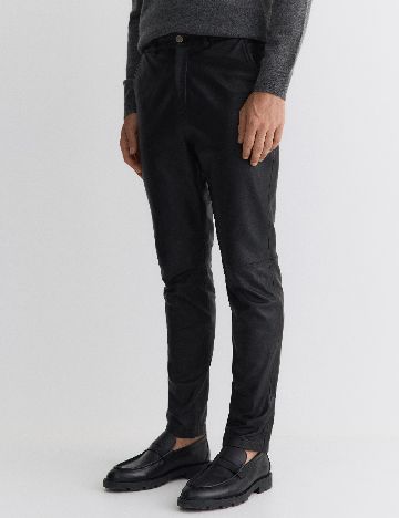 Pantaloni Reserved, negru