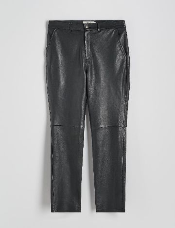 Pantaloni Reserved, negru