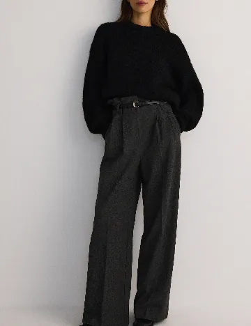 Pulover Reserved, negru Negru