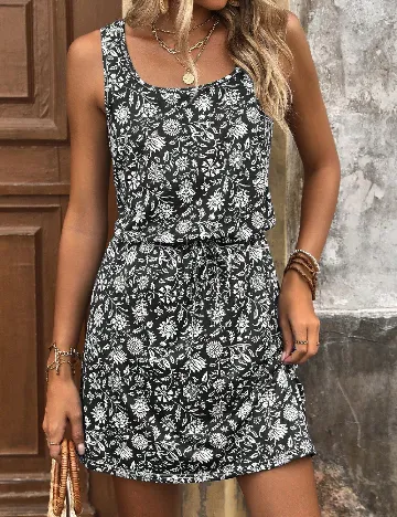 Rochie scurta SHEIN, negru Negru