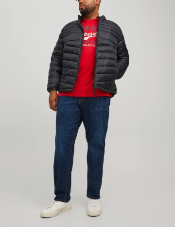 Geaca Jack&Jones Plus Size Men, negru