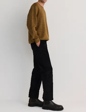 Pantaloni Reserved, negru Negru