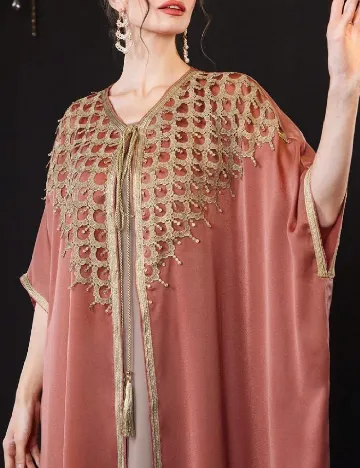 Rochie lunga SHEIN, maro Maro
