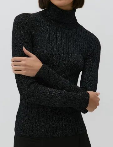 Bluza Reserved, negru Negru