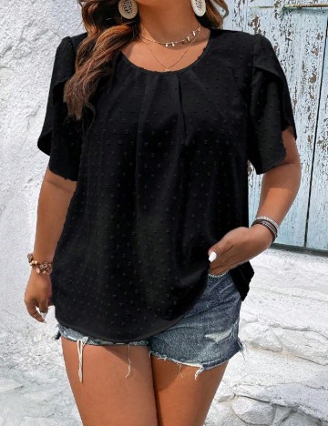 Bluza SHEIN CURVE, negru