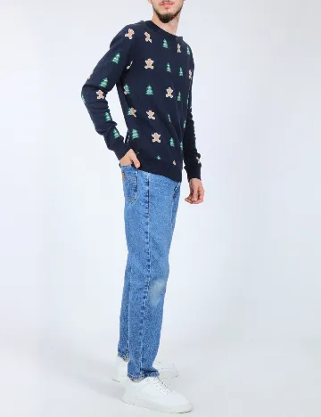 Bluza Reserved, bleumarin Albastru