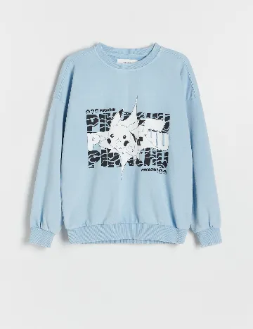 Bluza Reserved, bleu Albastru