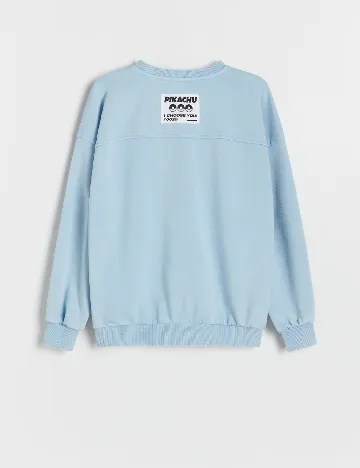 Bluza Reserved, bleu Albastru