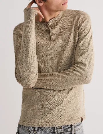 Bluza Reserved, bej Crem