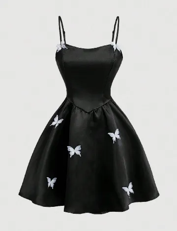 Rochie scurta SHEIN, negru Negru