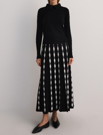 Pulover Reserved, negru